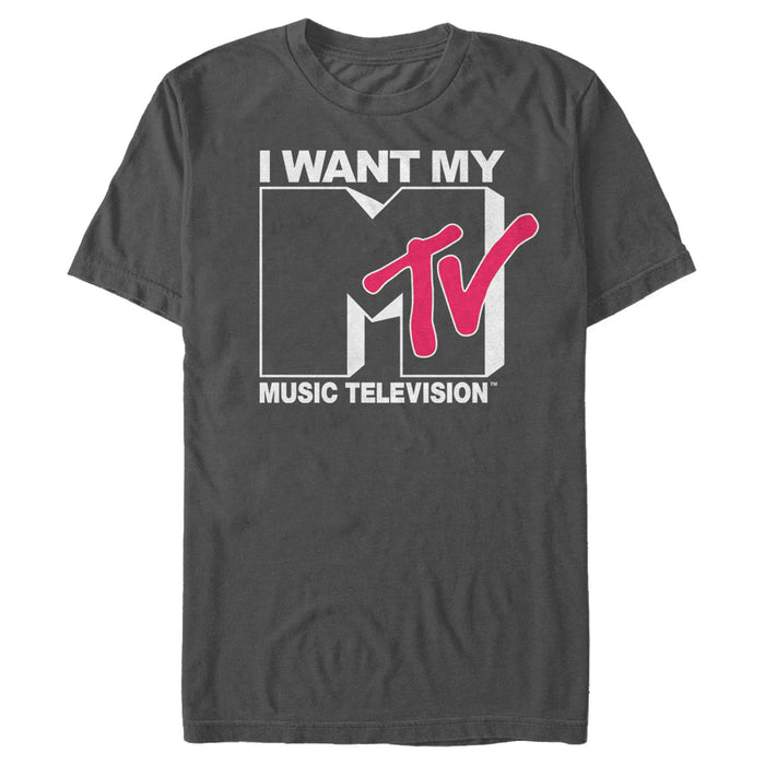 Fifth Sun Men's MTV I Want My Music Television T-Shirt