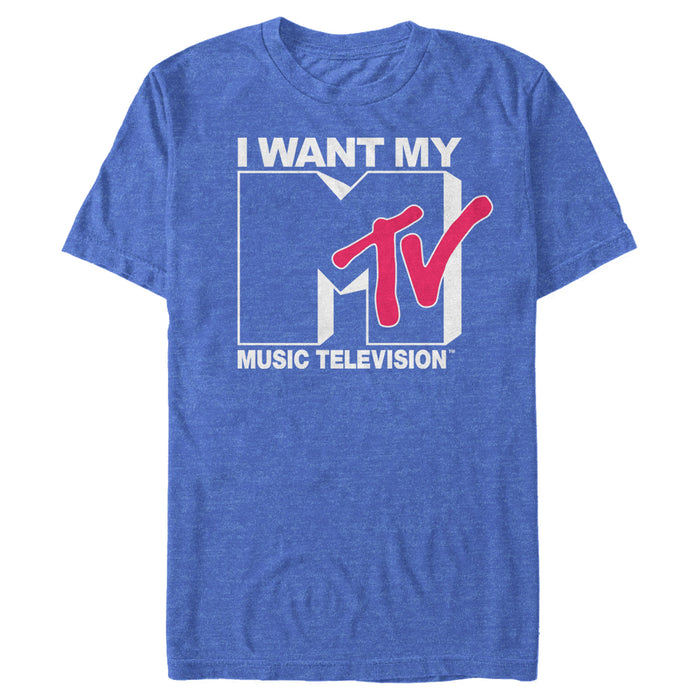 Fifth Sun Men's MTV I Want My Music Television T-Shirt