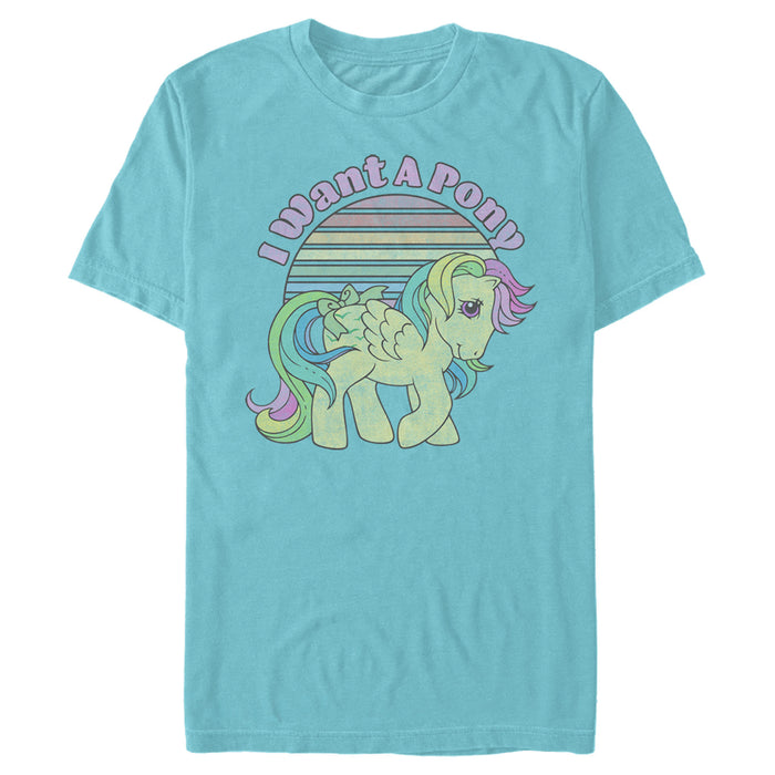 fifth sun Men's My Little Pony Skydancer Want a Pony T-Shirt