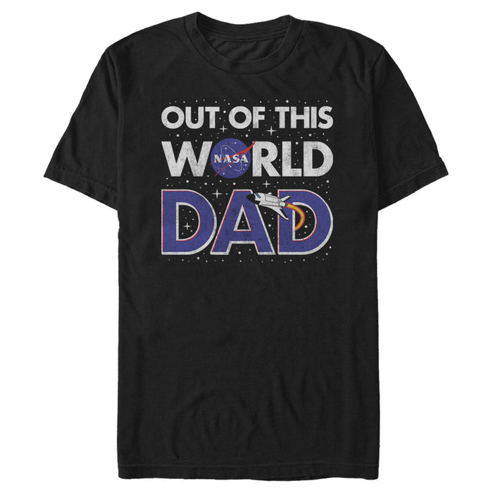 fifth sun Men's NASA Out Of This World Dad Father's Day T-Shirt