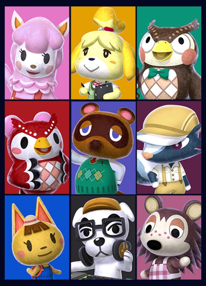 Fifth Sun Men's Nintendo Animal Crossing Characters T-Shirt