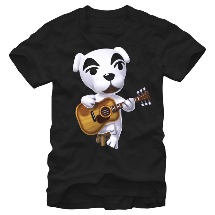 fifth sun Men's Nintendo Animal Crossing K.K. Slider T-Shirt