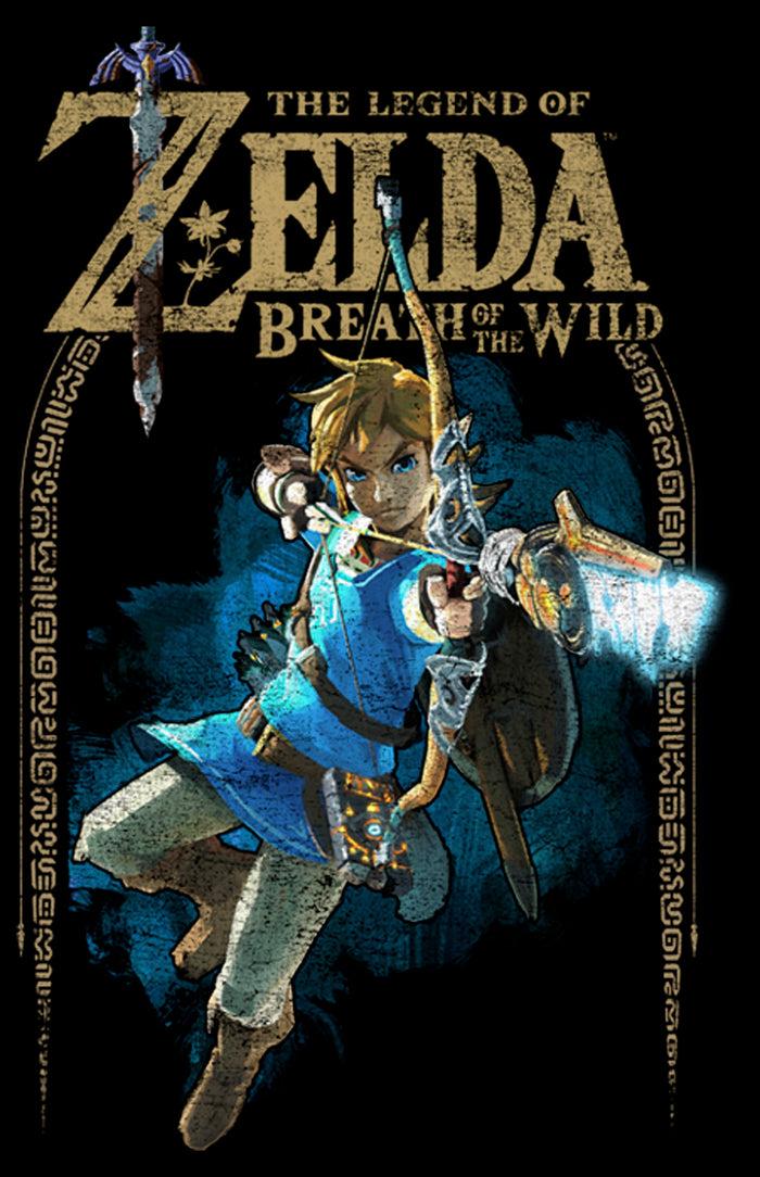 Fifth Sun Men's Nintendo Legend Of Zelda Breath Of The Wild Arch T-Shirt