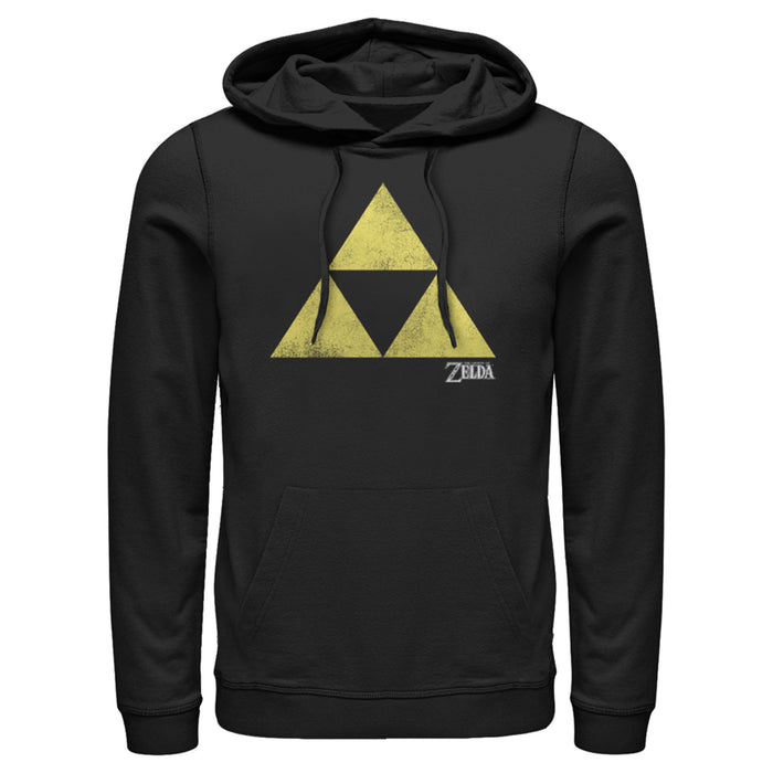Fifth Sun Men's Nintendo Legend Of Zelda Classic Triforce Pull Over Hoodie