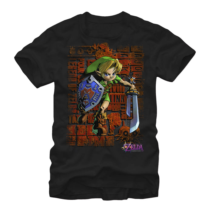 fifth sun Men's Nintendo Legend of Zelda Link Dash T-Shirt