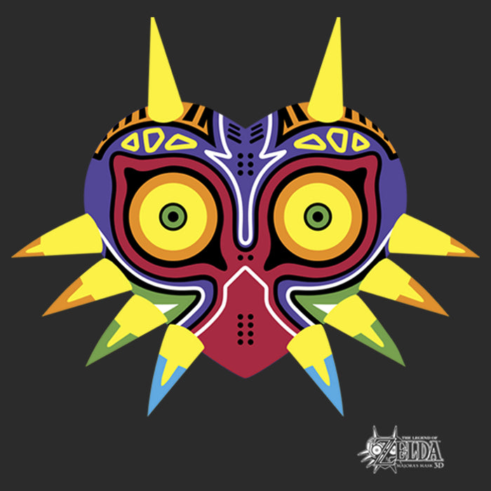 Fifth Sun Men's Nintendo Legend Of Zelda Majora's Mask Design T-Shirt