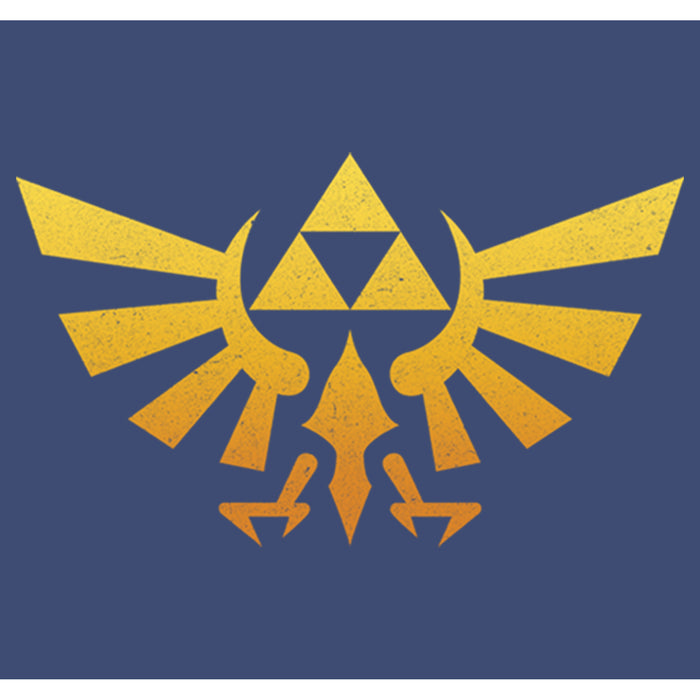 Fifth Sun Men's Nintendo Legend Of Zelda Triforce Fade T-Shirt