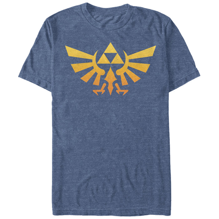 fifth sun Men's Nintendo Legend of Zelda Triforce Fade T-Shirt