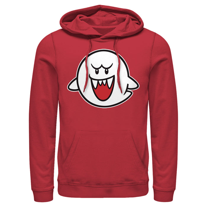 Fifth Sun Men's Nintendo Mario Boo Ghost Pull Over Hoodie