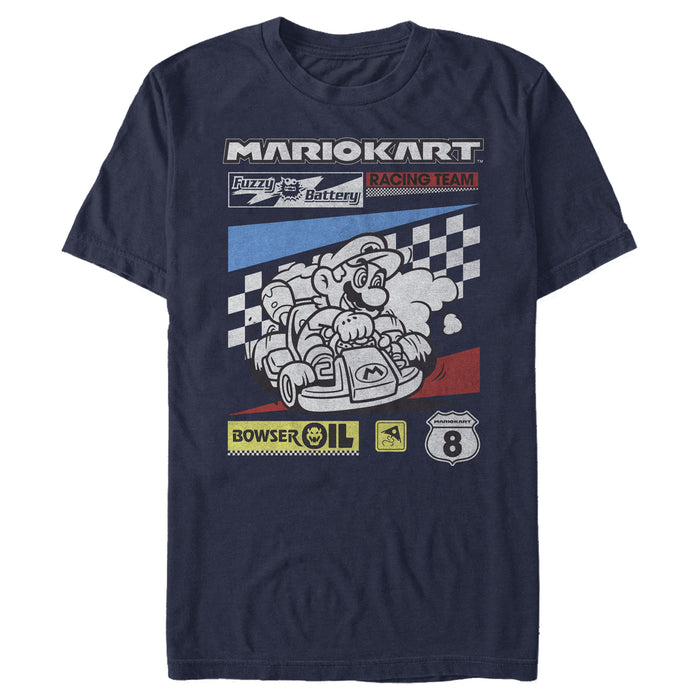 Fifth Sun Men's Nintendo Mario Kart Racing Team T-Shirt