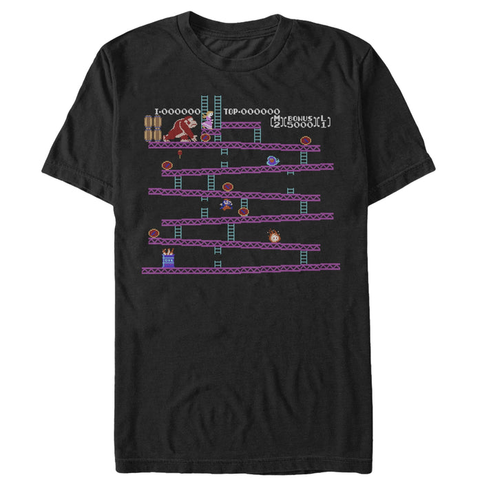 fifth sun Men's Nintendo Original Donkey Kong T-Shirt