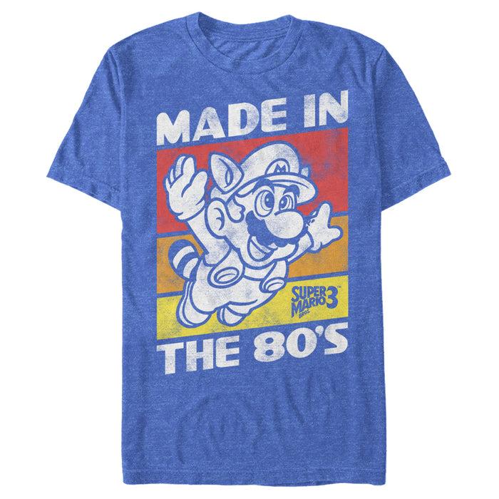 Fifth Sun Men's Nintendo Raccoon Mario Made In The 80's T-Shirt