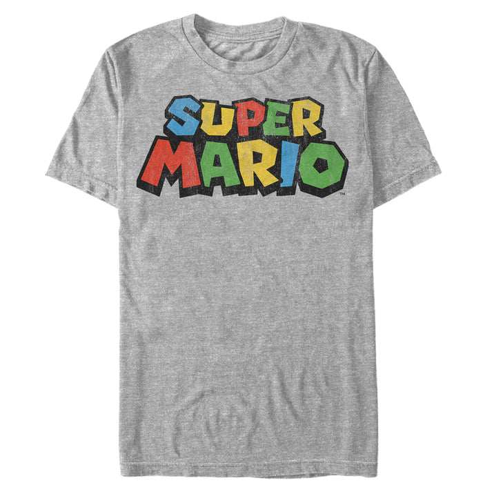 fifth sun Men's Nintendo Super Mario Bright Logo T-Shirt