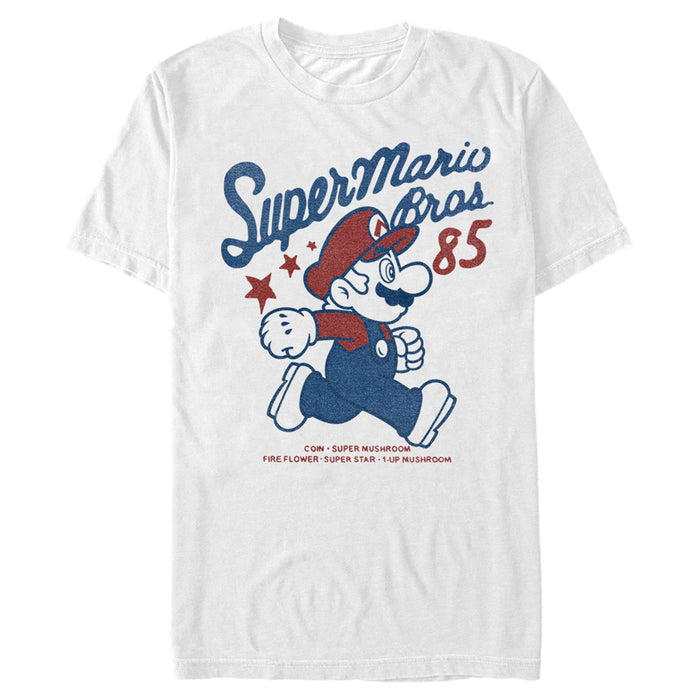 fifth sun Men's Nintendo Super Mario Bros 85 T-Shirt