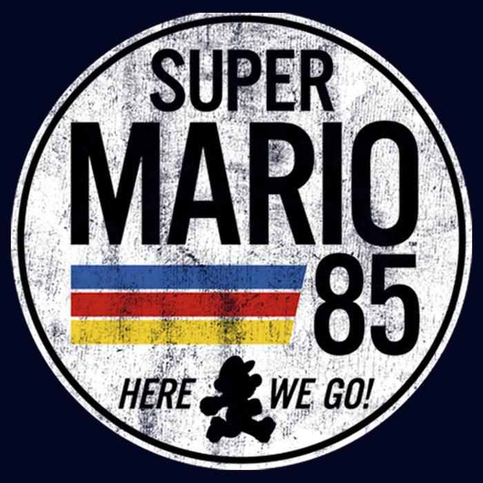 Fifth Sun Men's Nintendo Super Mario Retro Rainbow Ring T-Shirt