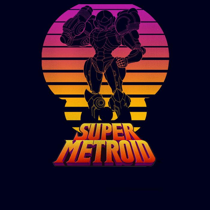 Fifth Sun Men's Nintendo Super Metroid Retro Fade T-Shirt