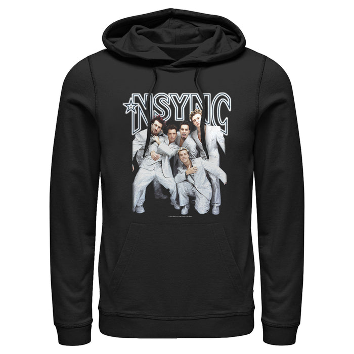 fifth sun Men's NSYNC Matching Suits Pull Over Hoodie