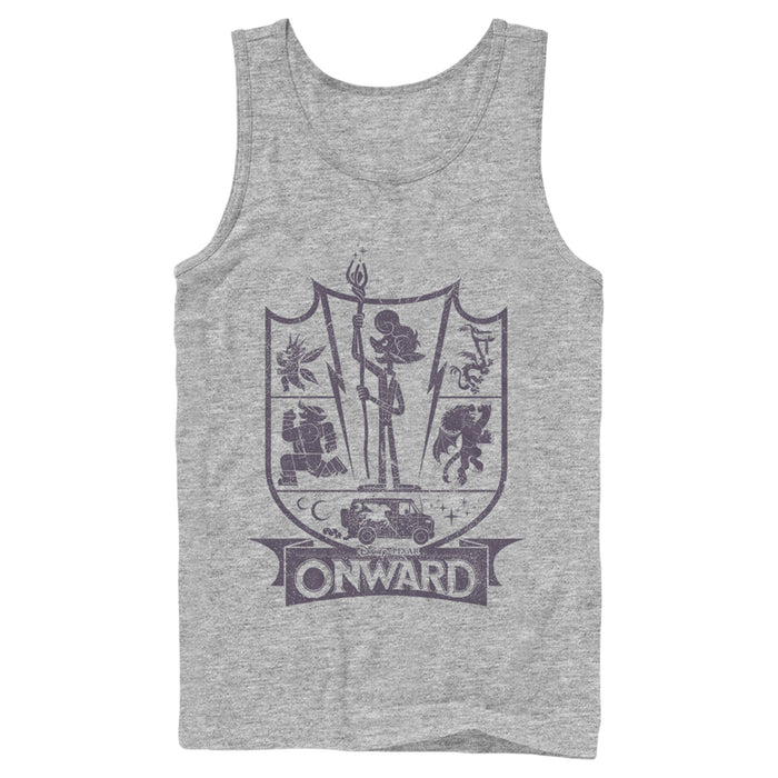 fifth sun Men's Onward Character Icon Emblem Tank Top