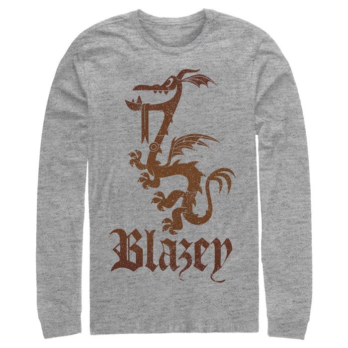 fifth sun Men's Onward Pet Blazey Dragon Long Sleeve Shirt