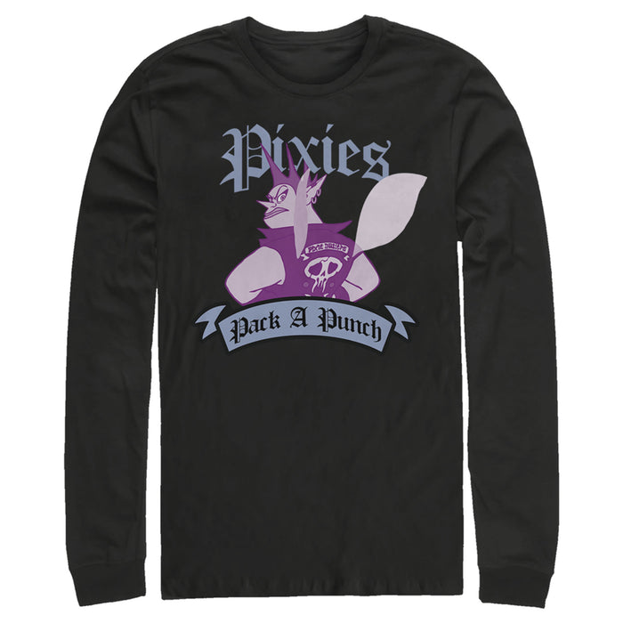 fifth sun Men's Onward Pixies Pack a Punch Attitude Long Sleeve Shirt