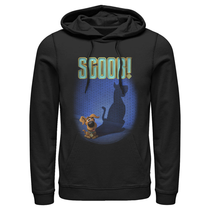 Fifth Sun Men's Scooby Doo Dog Shadow Pull Over Hoodie