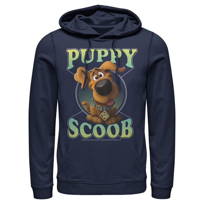 fifth sun Men's Scooby Doo Puppy Circle Pull Over Hoodie