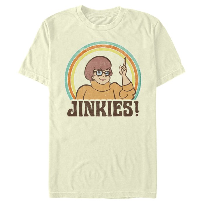 fifth sun Men's Scooby Doo Velma Jinkies Retro T-Shirt