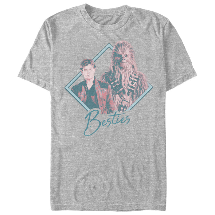 fifth sun Men's Solo: A Star Wars Story Besties Triangle T-Shirt
