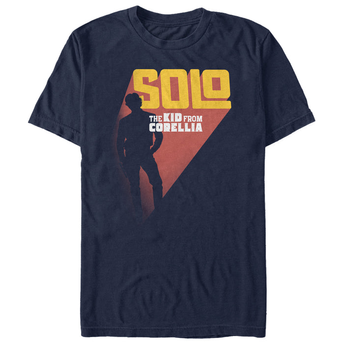 fifth sun Men's Solo: A Star Wars Story Kid from Corellia Silhouette T-Shirt