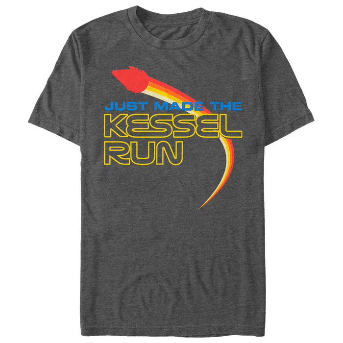 Fifth Sun Men's Solo: A Star Wars Story Made The Kessel Run Rainbow T-Shirt