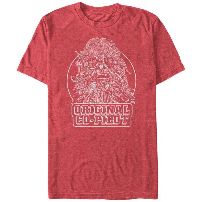 fifth sun Men's Solo: A Star Wars Story Original Co-Pilot Chewie T-Shirt
