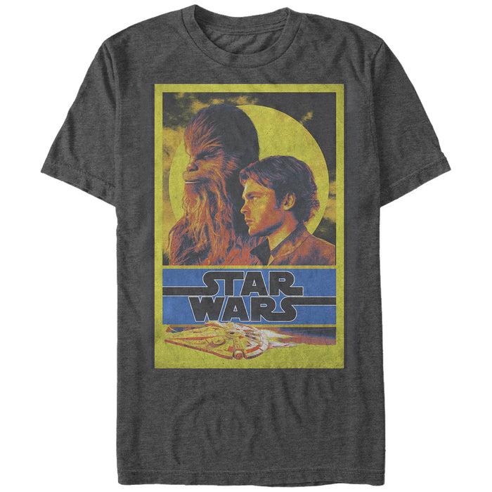 fifth sun Men's Solo: A Star Wars Story Sunset Frame T-Shirt