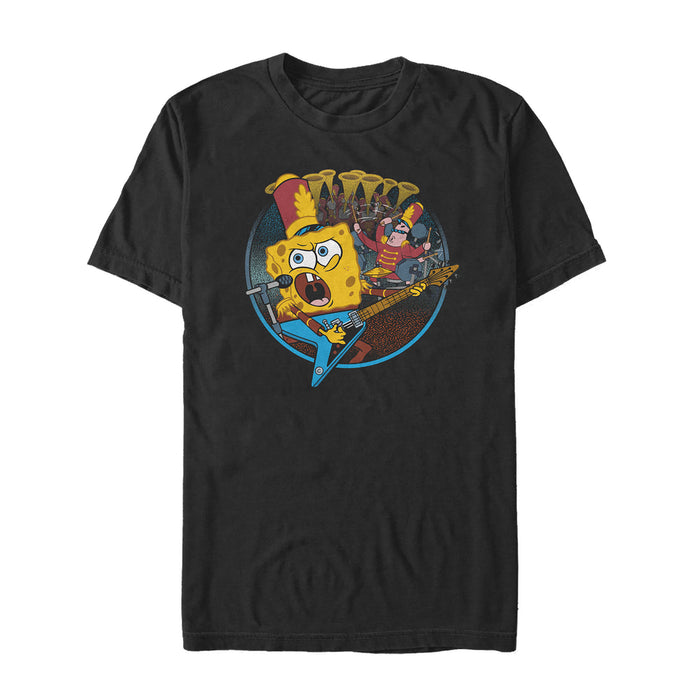 fifth sun Men's SpongeBob SquarePants Bank Geek Practice T-Shirt