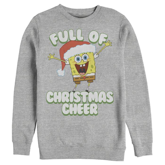 Fifth Sun Men's SpongeBob SquarePants Christmas Full Of Cheer Sweatshirt