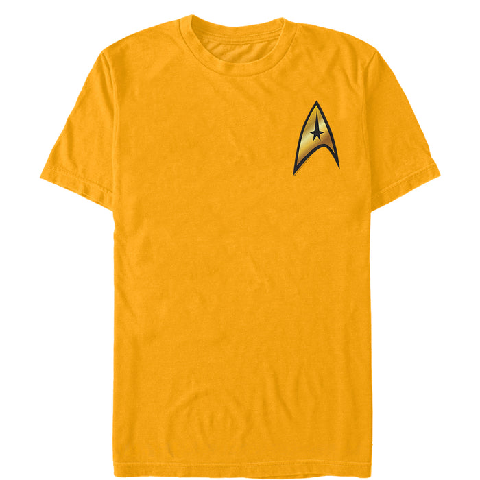Fifth Sun Men's Star Trek Command Starfleet Badge T-Shirt