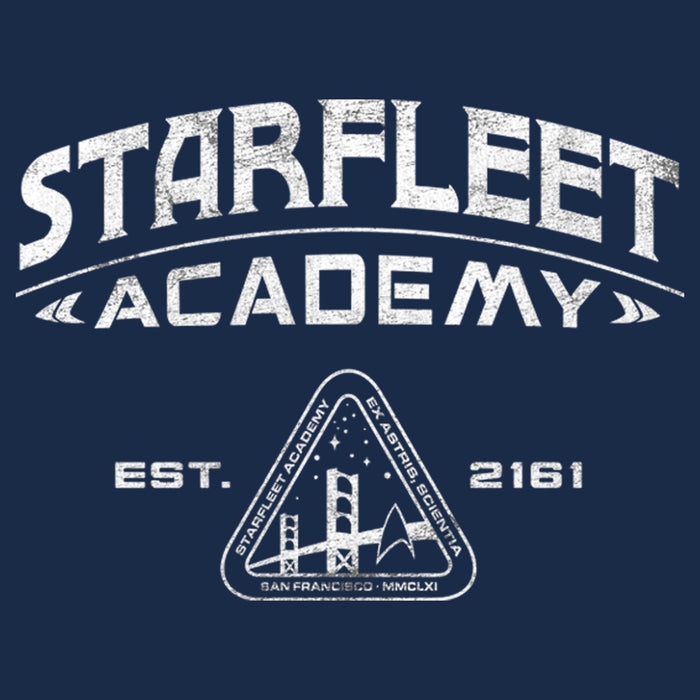 Fifth Sun Men's Star Trek Starfleet Academy Emblem Est. 2161 T-Shirt
