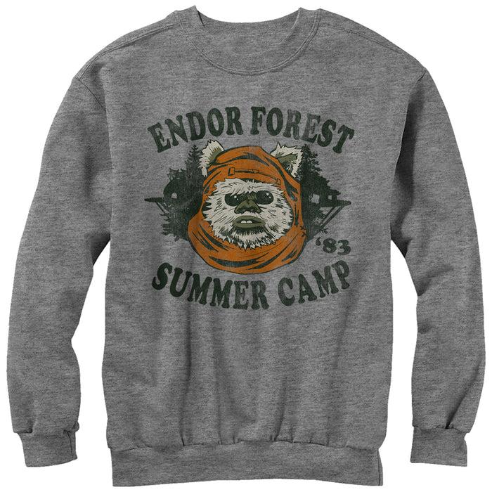 fifth sun Men's Star Wars Ewok Summer Camp Sweatshirt