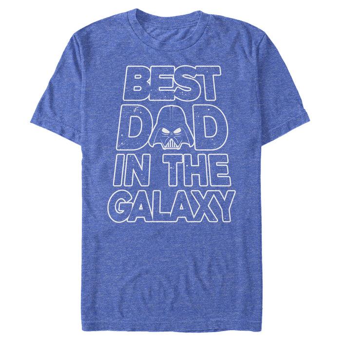 Fifth Sun Men's Star Wars Father's Day Best Dad Darth Vader Helmet T-Shirt