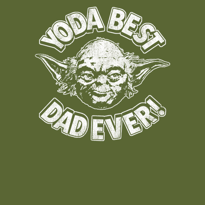 Fifth Sun Men's Star Wars Father's Day Yoda Best Dad Ever T-Shirt