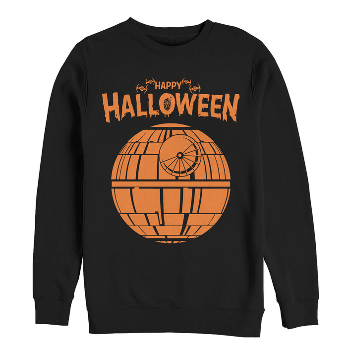 fifth sun Men's Star Wars Halloween Death Star Sweatshirt