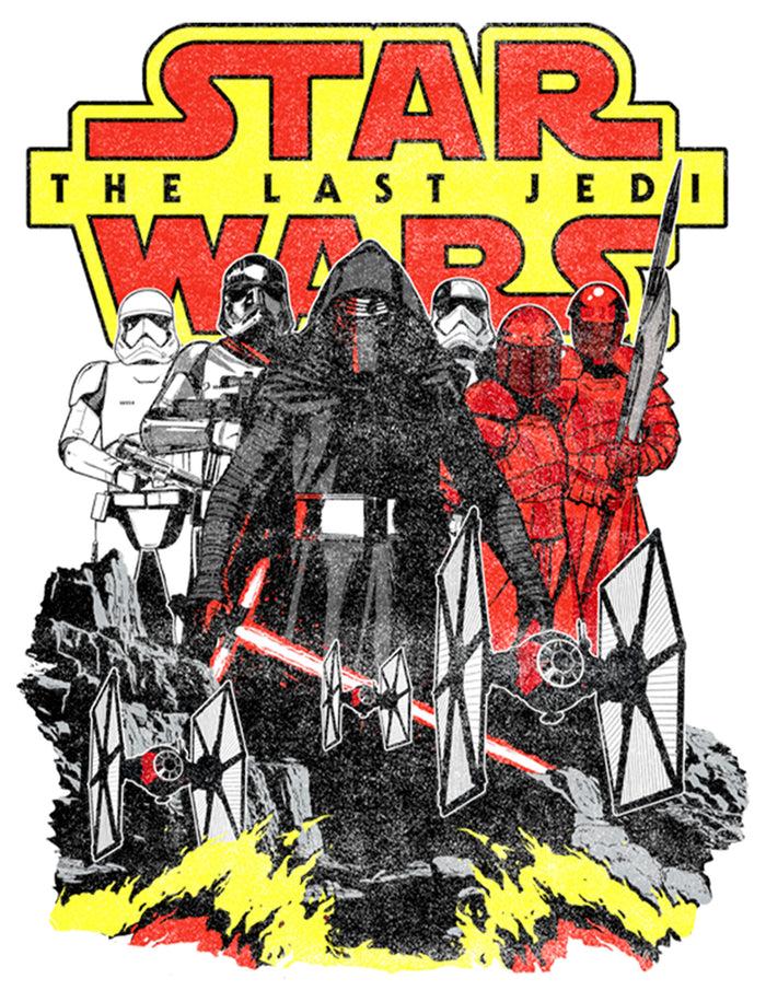 Fifth Sun Men's Star Wars Kylo And The First Order Baseball Tee