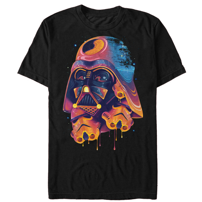 fifth sun Men's Star Wars Psychedelic Darth Vader T-Shirt