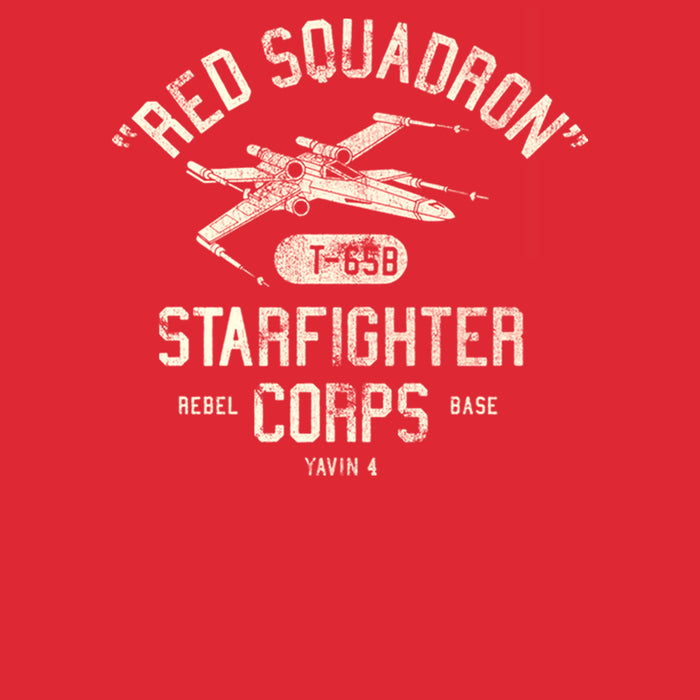 Fifth Sun Men's Star Wars Rebel X-Wing Starfighter Corps Collegiate T-Shirt