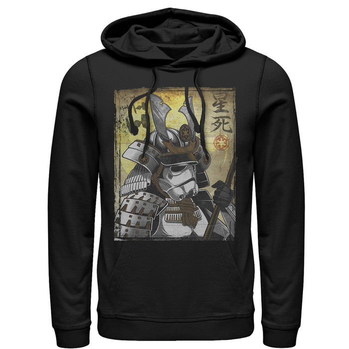 fifth sun Men's Star Wars Samurai Stormtrooper Pull Over Hoodie