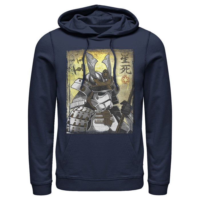 fifth sun Men's Star Wars Samurai Stormtrooper Pull Over Hoodie