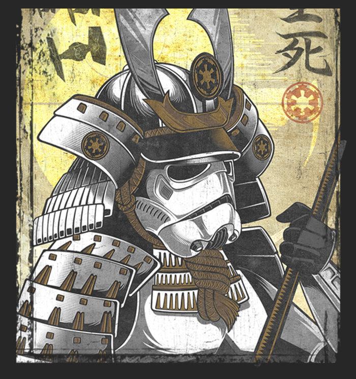 Fifth Sun Men's Star Wars Samurai Stormtrooper T-Shirt