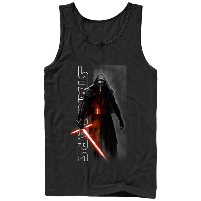 fifth sun Men's Star Wars The Force Awakens Kylo Ren Awakened Tank Top