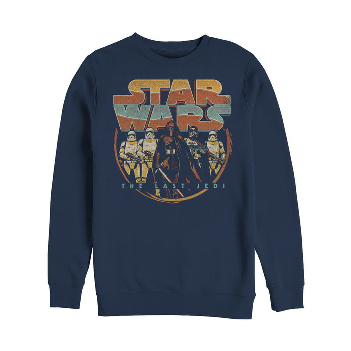 fifth sun Men's Star Wars The Last Jedi First Order Retro Sweatshirt