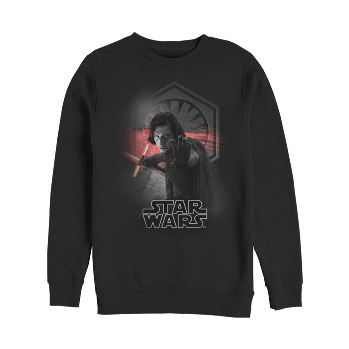 fifth sun Men's Star Wars The Last Jedi Kylo Ren Control Sweatshirt