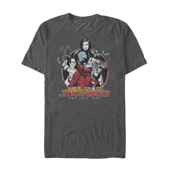 fifth sun Men's Star Wars The Last Jedi Kylo Ren Team T-Shirt